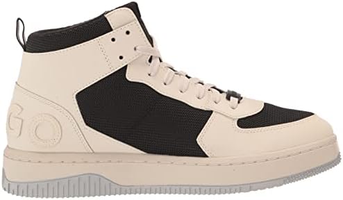 HUGO Mens Sneaker, Marble Beige/Midnight Black, 11 US | Image 5