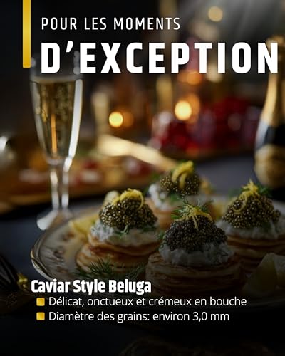 Sepehr Dad Amur Béluga Esturgeon Caviar Premier | CN d'élevage | 125g – vue 2