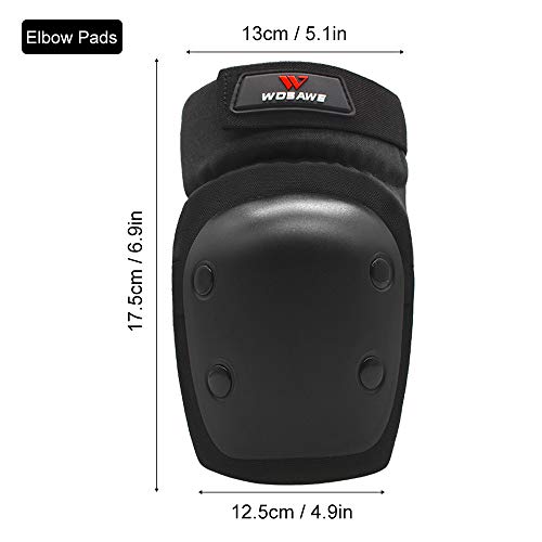 Cotoveleiras, Romacci Joelheiras de adultos Equipamento de proteção Protetor de joelheiras para espo