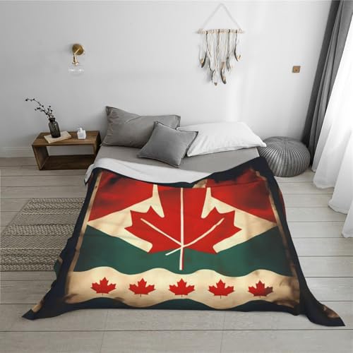Couverture super douce rétro pour canapé et lit confortable 152x203 cm