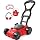 TeganPlay Kids Toy Lawn Mower Toddler Landscaping Gardening Tools and Equipment Includes Mask Safety Goggles and Earmuffs
