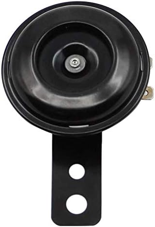 SovelyBoFanSovelyBoFan 6V Black Mount Electric Horn for Car Motorcycle Truck Vehicle