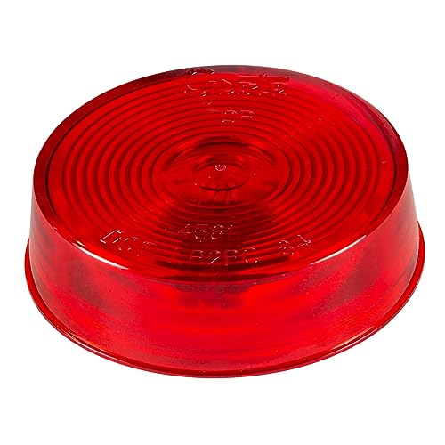 Grote 45812 21/2" rond feu clignotant scellé rouge