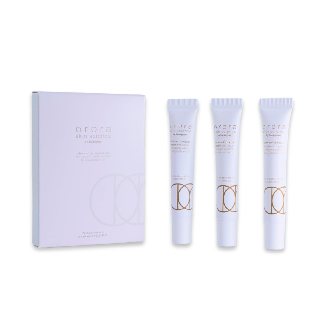 Advanced Lip Repair Serum – Vegan Collagen Peptide & Hydration – Smooths, Softens & Enhances Lip Texture – 0.5 fl oz by Saranghae