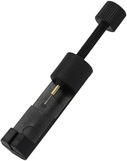 أداة إزالة سوار الساعة من جوساسا، مصنوعة من الفولاذ المقاوم للصدأ، باللون الأسود