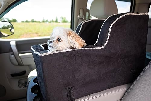 Snoozer Luxury High Back Console Lookout, Black with Herringbone Cording, Large - Thumbnail 7