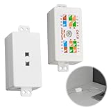 Design respectueux de l'environnement et conforme : cet adaptateur d'extension Ethernet répond aux normes strictes en matière d'environnement et de sécurité, ce qui en fait un choix fiable pour vos besoins de réseau. Il fournit une connexion sûre et fiable pour tous vos appareils, adapté pour les applications résidentielles et commerciales, assurant la tranquillité d'esprit à chaque connexion.