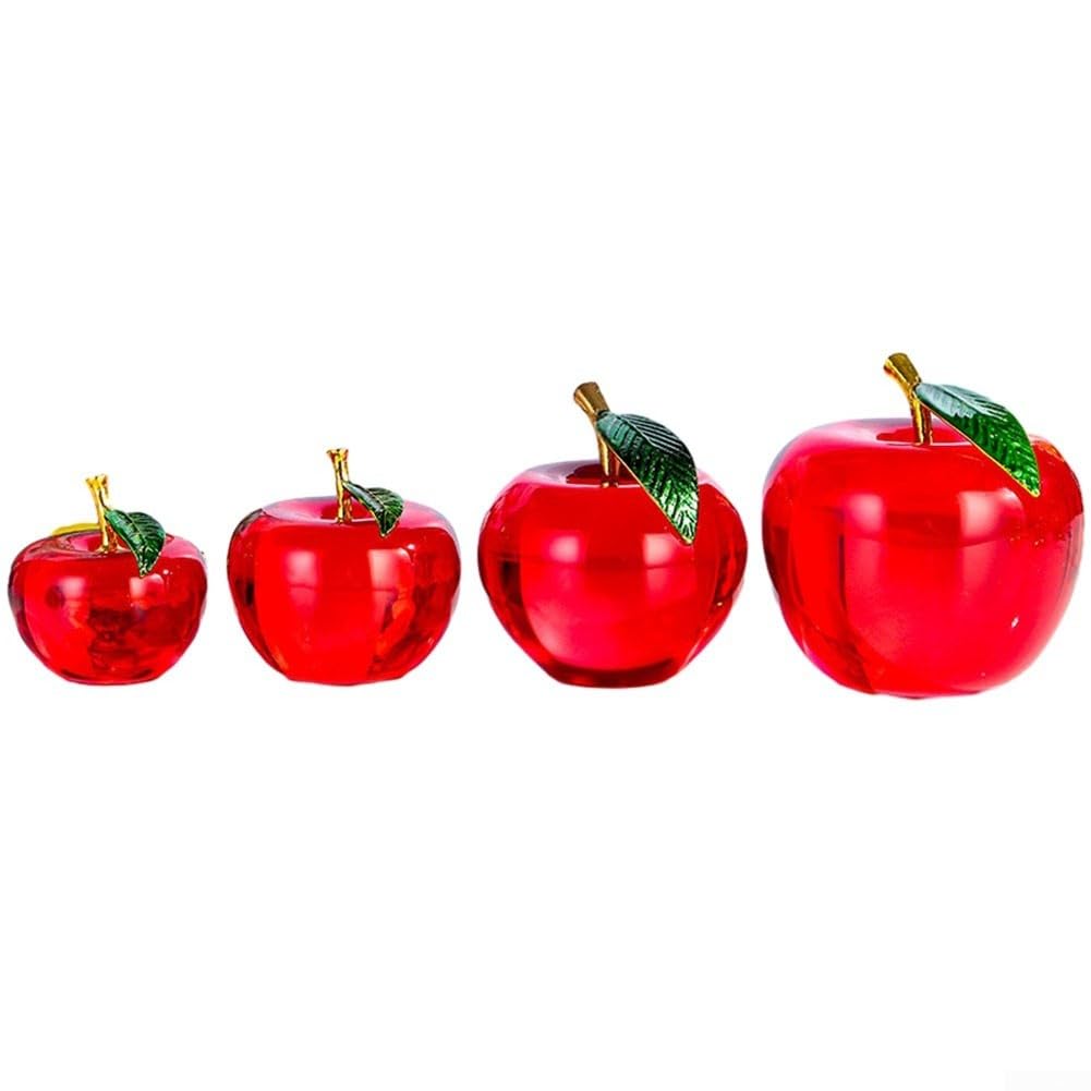 Ornamento In Cristallo A Forma Di Frutta - Decorazione Per Casa (Verde), 45x93 Mm