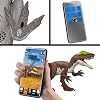 Mattel Jurassic World Rebirth Gigantic Thrashers Tyrannotitian Dinosaur Figure Toy, 2 Tail Activated Rampage Attacks, Digital Play