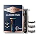 Price comparison product image King C. Gillette Beard Trimmer for Men, Includes 1 Cordless Style Master Trimmer with One 4D Blade and 3 Interchangeable Combs, Waterproof