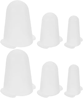 Xmas Silicone Piping Tip Protective Caps 6pcs for Cake Decorating