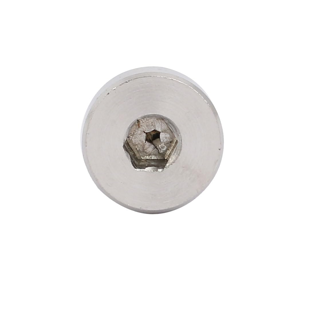 sourcingmap Lot de 5 boulons à douille hexagonale en acier inoxydable 304 - Diamètre de l'épaule : 10 mm - Longueur de l'épaule : 25 mm - Filetage M8