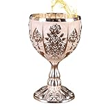 puzzlegame Goblet | 30ml European Zinc Alloy Chalice Cup | Retro Ornaments for Home Bar Wedding, Goblet, Small Wine Cup for Beer Cocktail Whiskey