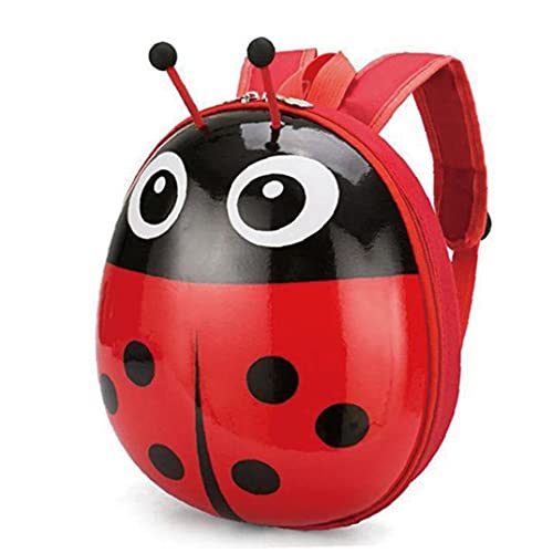 Froiny 1 St Lieveheersbeestje Rugzak Kids Nylon Cartoon Schooltas Waterdichte Dier Leuke Eggshell Tas - Afbeelding 3