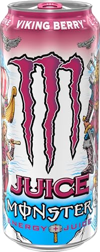Monster Energy Juice Viking Berry, Energy + Juice, Energy Drink, 16 Ounce (Pack of 15) - Thumbnail 3