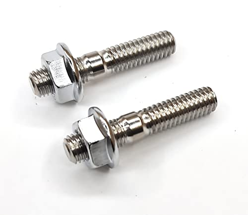 Everbuilt M6X1.0 Stainless Steel Stud + Nut 2Pcs #TOP1