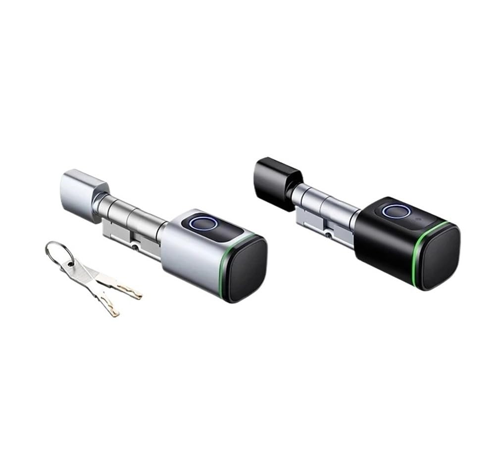 Serrure connectée TT Lock avec cylindre DIY et lecteur d'empreinte S1