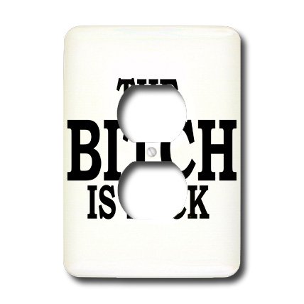 The Bitch is back Cache-prise 2 prises pour changer vos plaques ternes - 3