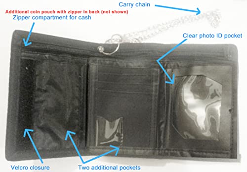 Rainbow Flag Lesbian & Gay Pride Wallet and Bracelet Set. LGBTQ Standard Gay & Lesbian Pride Flag - Rainbow Coin Purse/Money Holder.2