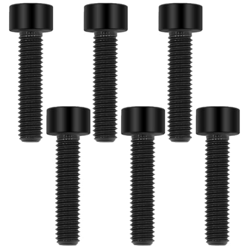 Image of M8x30mm Titanium Bolts, Black, 6PC