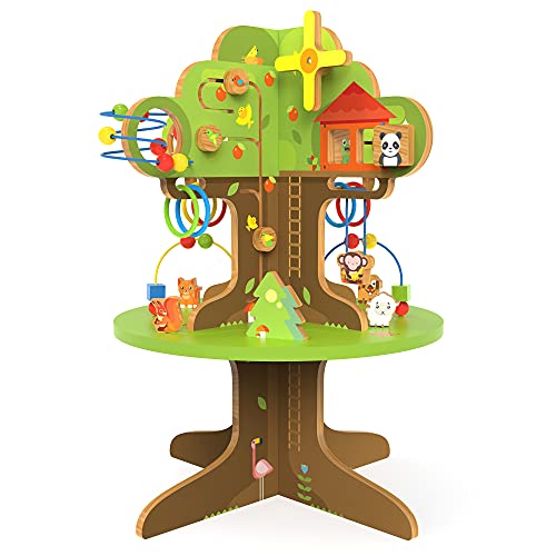 Tree Top Adventure Toddler Activity Table Educational Toys