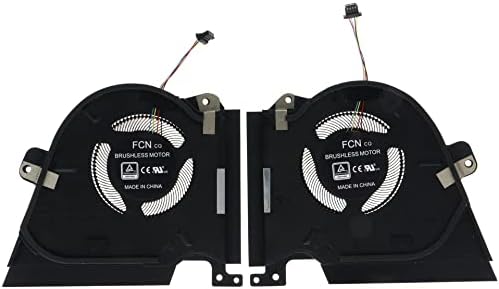 Replacement CPU & GPU Cooling Fan for Asus ROG Zephyrus Duo 15 GX550 GX550LXS GX550LWS DC 12V 1A FMB9 13NR02Z0P08011 DFSCK22105182D FMB8 13NR02Z0P09011 DFSCK22115181D