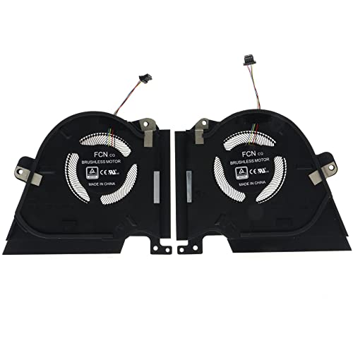 Ventilador de refrigeración de CPU y GPU para Asus ROG Zephyrus Duo 15 GX550 GX550LXS GX550LWS DC 12V 1A FMB9 13NR02Z0P08011 DFSCK22105182D FMB8 13NR02Z0P09011 DFSCK22 2115181D