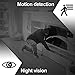 Mini Security Camera System Wireless,1080p HD Spy Camera Hidden Camera - Anti-Theft Mini Camera with Night Vision & Camera Sensor for Indoor or Outdoor Surveillance,Home Office or Car Video Recorder