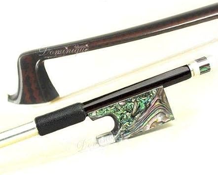 Violin Bow - Carbon Fiber with Abalone Frog 4/4 - Full Size