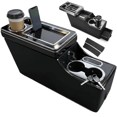Center Console Organizer with Cup Holders