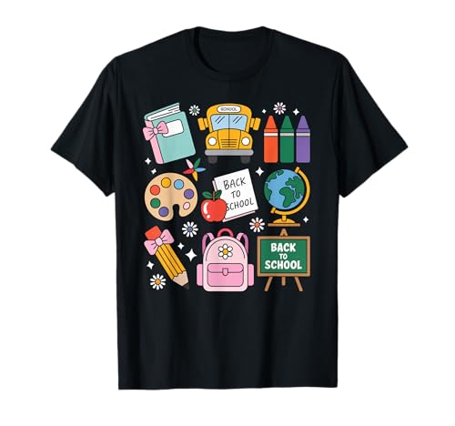 First Day of School Outfit Boys Girls Men Women T-Shirt