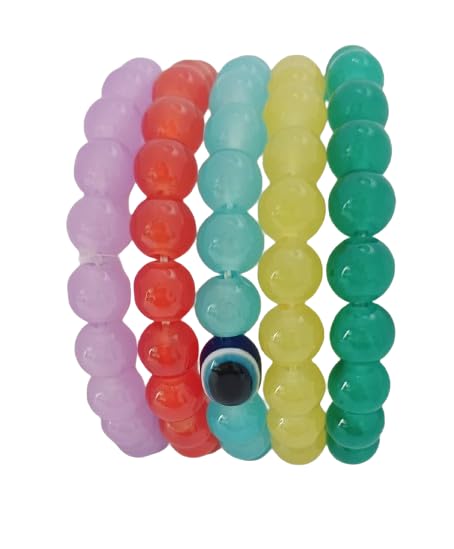 Trendy Crystal Glass Beaded Italian Bracelete For Women PACK OF 3/ Gift For Her. (B0CX5GQR91) Amazon Price History, Amazon Price Tracker