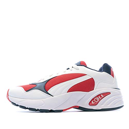 Puma Cell Viper Zapatillas De Running Unisex Adulto, Blanco Puma White-High Risk Red , 40 Eu