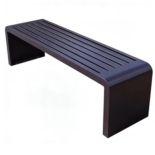 HUFIREHU �A�E�g�h�A���^�� �x���` �A���O�p�K�[�f���x���`�A�K�[�f���x���` �J�ɋ����A�X�e�����X�X�`�[�����A2�`5�l�|���A����A�p�e�B�I�A�H��ȂǂɍœK(Black,120x40x45cm/47x16x18in)