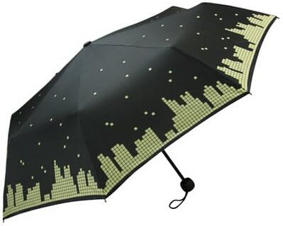 Petty Cabin Fei Nuo "Fashion City" Elegant Anti-UV Sun Umbrella Triple Folding UV Protected Parasol