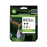 ★ 【Product Benefits】Con los últimos chips inteligentes actualizados, los cartuchos de tinta compatibles funcionan al 100% con su impresora. La tinta de alta calidad garantiza colores vivos. (NON-OEM) El cabezal de impresión Premium garantiza una calidad de impresión suave y nítida y colores vivos.