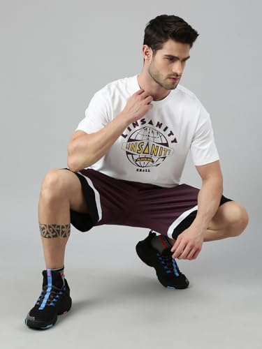 Image of XTEP Playing Big Xball Series Basketball T-Shirt, Skin Friendly Technology, Athletic Elasticity, Silky Material, Printed Pattern, Round Neck, Basketball T-Shirt for Men - Pearl White