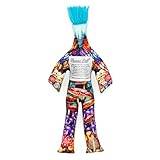Dammit Doll - Limited Edition Fantastic Fungi Doll - Mushrooms - Turquoise Hair - Stress Relief, Gag Gift, 12'' x 4'' (FFUN)
