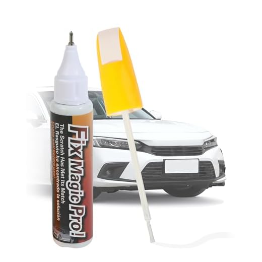 Zlirfy Touch Up Paint Pen,Car Scratch Remover for Deep Scratches,Two-In-One Car Paint Scratch Repair Pen,Car Accessories Car Paint Pen Car Touch Up Paint,Car Scratch Remover for Deep Scratches (White)