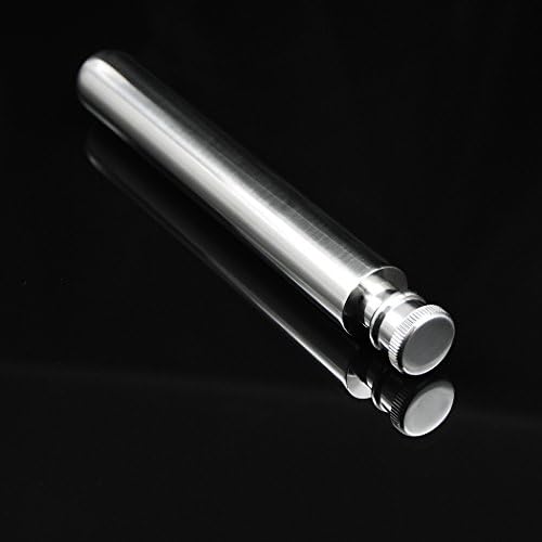 iSavage 2oz Classic High Quality Hip Flask Tube 18/8 Stainless Steel-YM133