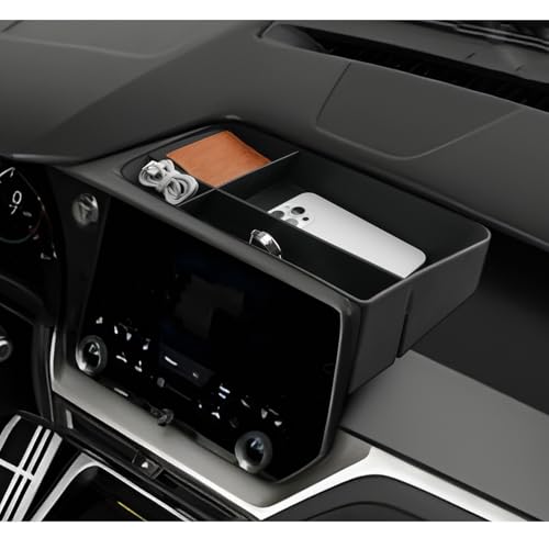 LUWU for 2025 2026 Lexus TX Dashboard Storage Tray 2024 2025 2026 Lexus TX 350/500h/550h+ 14-inch Behind Screen Organizer Center Console Display Box Dash Tray Lexus TX 2026 (Only for 14 Screen)