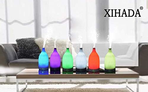 XIHADA Essential Oil Diffuser Ceramic Essential Oil Diffuser Diffusers for Essential Oils Oil Diffuser Air Diffuser Humidifier Home Fragrance Diffuser (White)