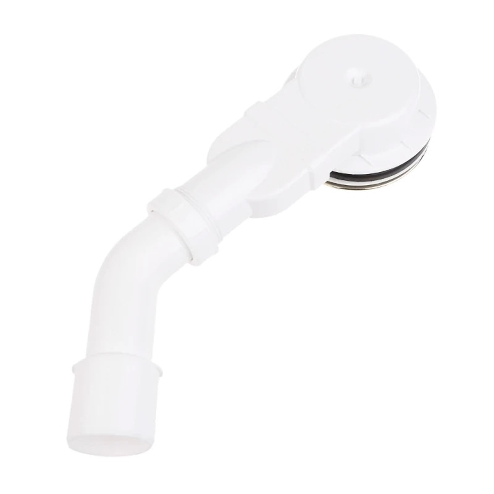 Drain de douche anti-engorgement en laiton brossé 90 mm avec siphon de grande capacité