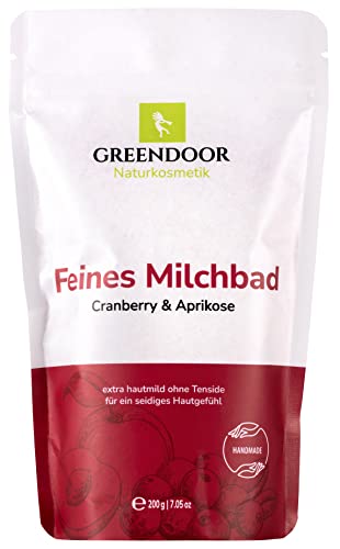 GREENDOOR latte bagno albicocca-mirtillo 200g del