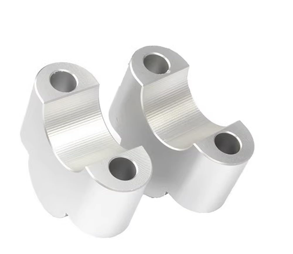 Rehausseur de guidon moto VOGE DS625X 2025 kit adaptateur argent 3cm