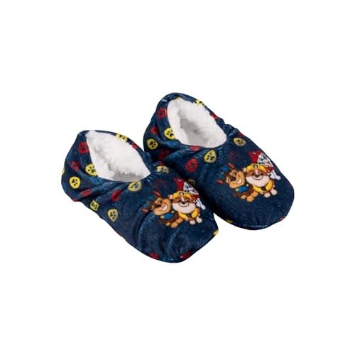 United Labels Homesocks - Zapatillas de ballet para niñas y niños (acrilonitrilo butadieno estireno), Paw Patrol Dark Blue, 27/30 EU
