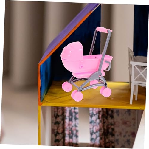 BESPORTBLE Miniatur Puppenwagen Spielzeug Für Junge Mädchen Kompakte Für Puppenhaus Und Rollenspiele Leicht Dekorativ Und Einfach Zu Handhaben Für Kreative Kinderspiele Interaktives – Bild 7