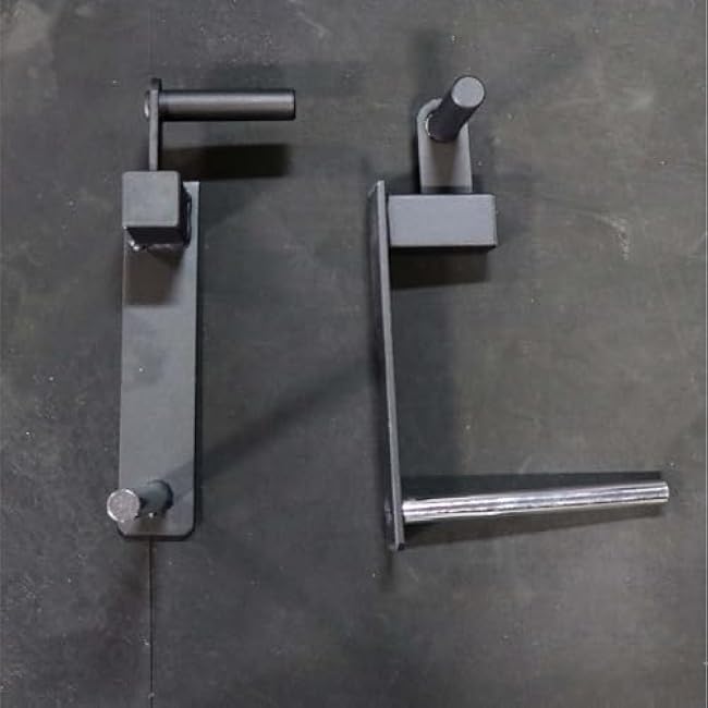 Titan Fitness Mini Farmer's Walk Handles with Standard Weight Posts Pair