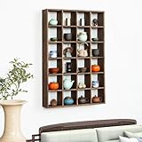 Construction en bois massif : cette étagère à tasses est fabriquée à partir de bois naturel avec un grain clair et une stabilité structurelle, résistante à la déformation, et conserve la couleur originale du bois pour un charme unique.