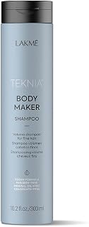 Lakme Teknia Body Maker Shampoo | Volumizing Shampoo for Fine Hair | Vegan, Paraben-free (300 ml)
